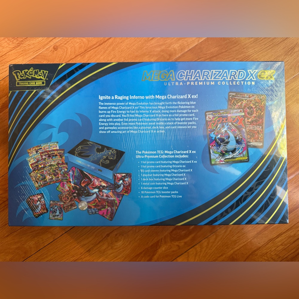 Pokeman Mega Charizard X EX Ultra-Premium Collection Box - Picture 3 of 5